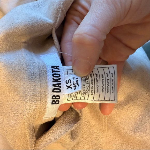 BB Dakota Suede and Leather Reversible Jacket - Picture 5 of 5